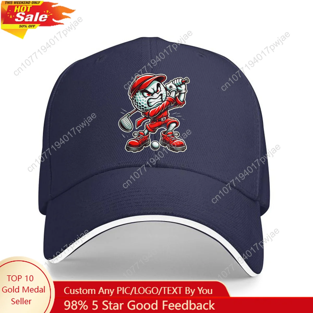 Breathable Men's Trucker Cap w – Golf Cap Dad recenzja i cena