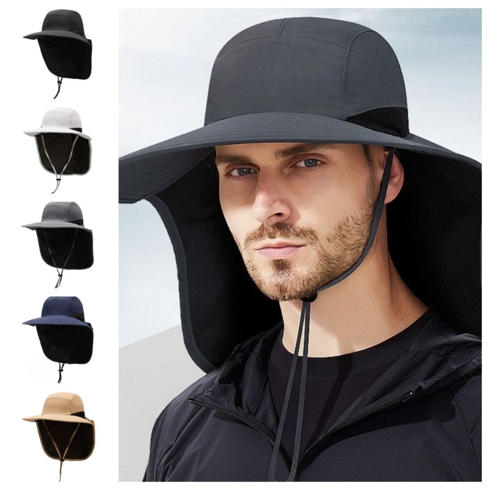 Sunhat Wide Brim Outdoor Sun H – Bucket Hat Cotton recenzja i cena