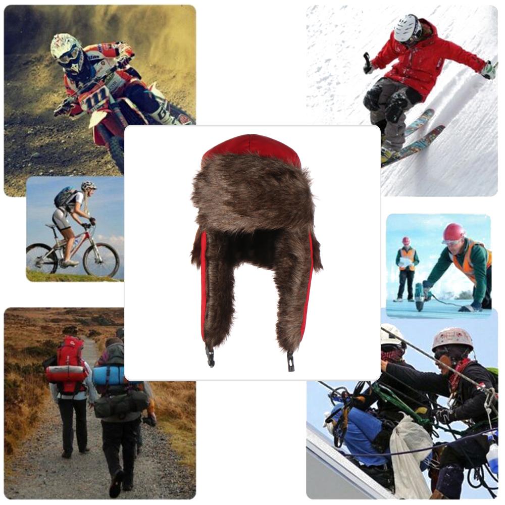 Men Women Fur Trapper Ski Hat  – Winter Trapper Hat recenzja i cena