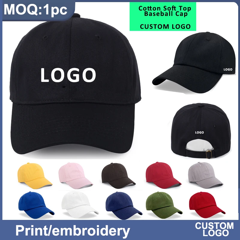 Custom Logo Hat For Women Men  – Baseball Cap Structured recenzja i cena